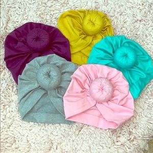 5 pk of Baby Turban